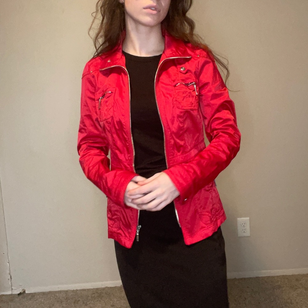 WHBM Red Jacket - Picture 2 of 6